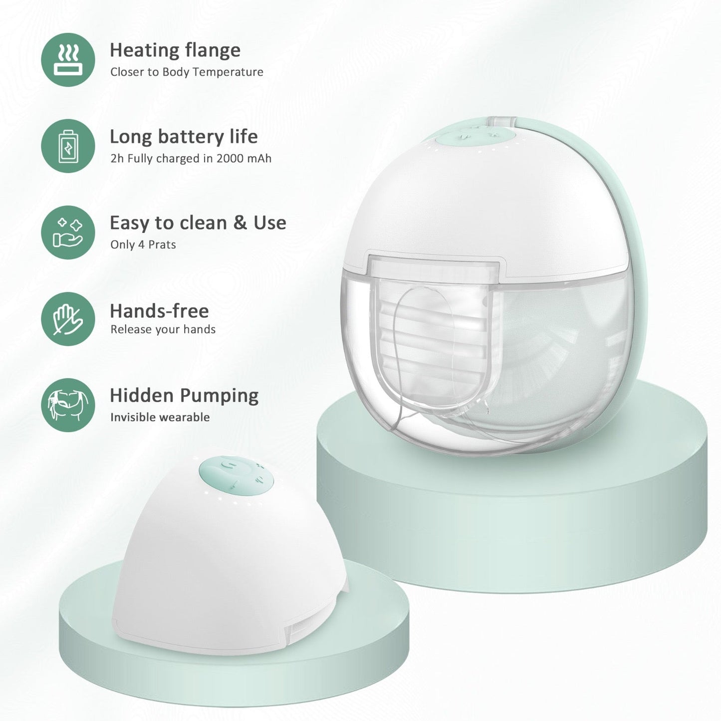 Wearable Bluetooth Pump - Heatflow technology