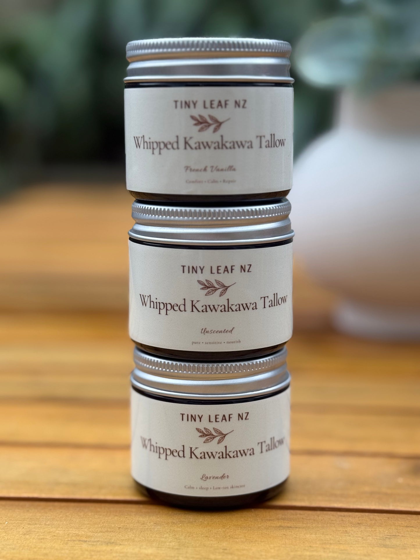 Kawakawa Tallow Balm – 3-Pack Bundle (60 ml each)