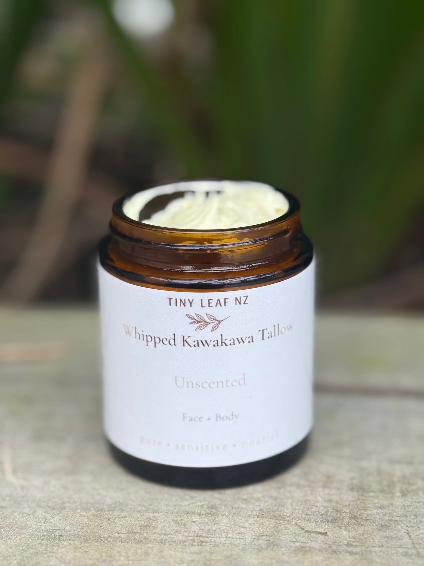 Whipped Tallow Kawakawa Face & Body Balm