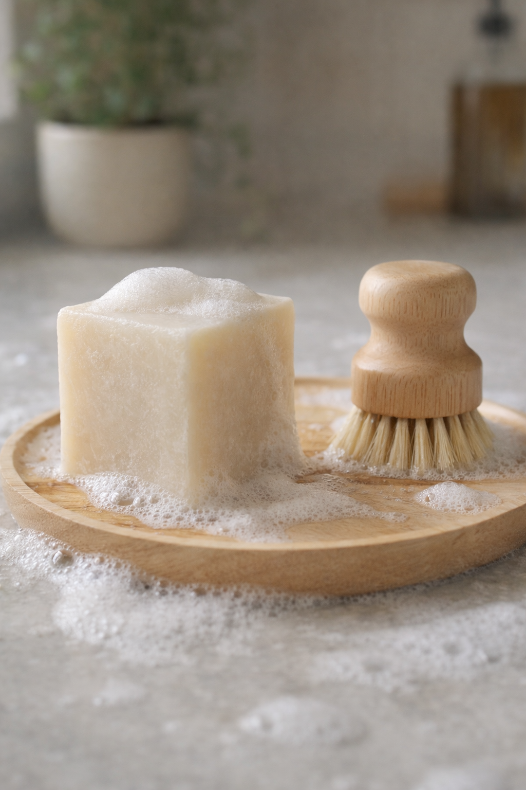 Wooden Dish Brush | Eco-Friendly Kitchen Cleaning Brush