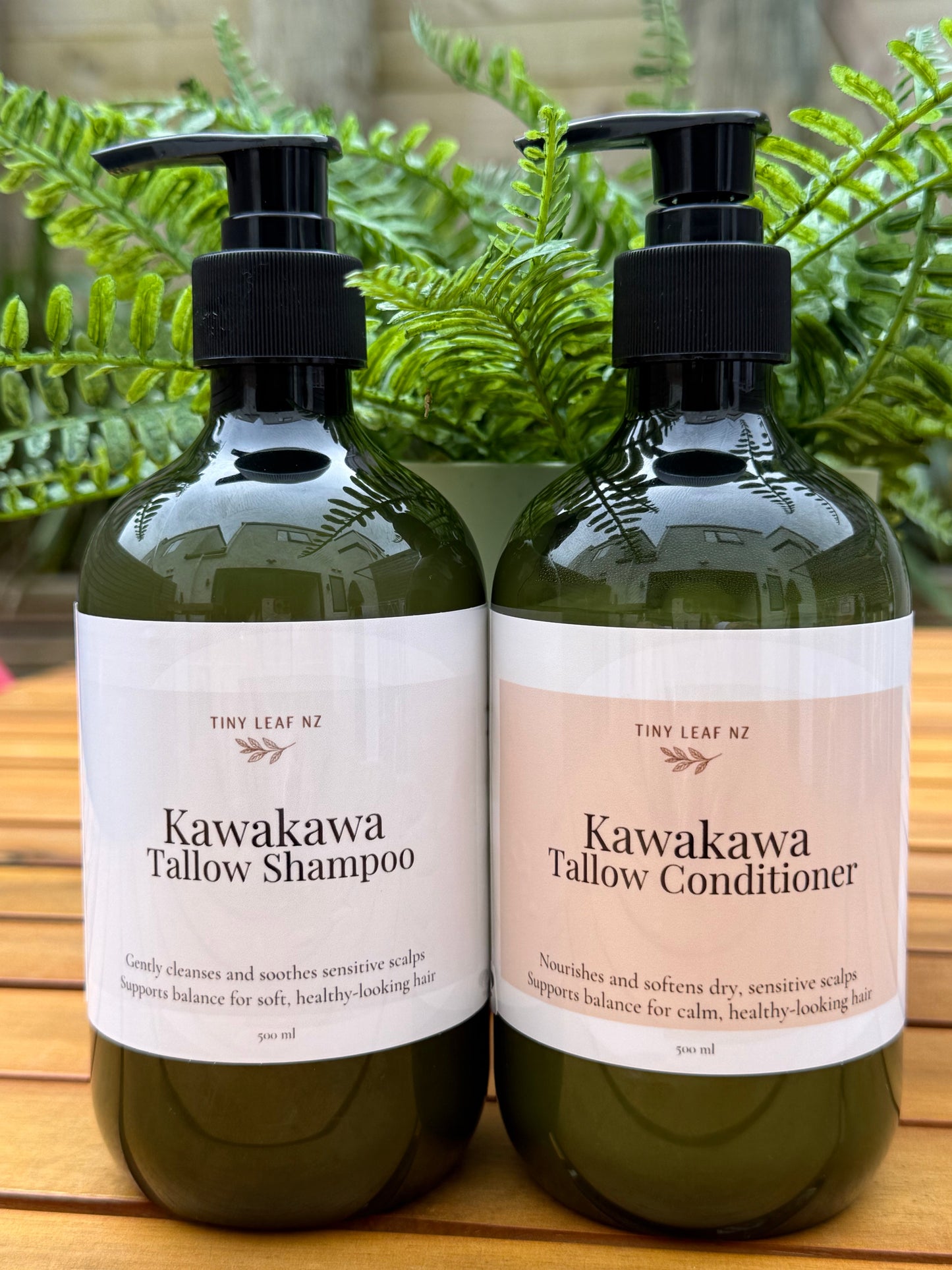 Kawakawa + Tallow Hair Care Duo