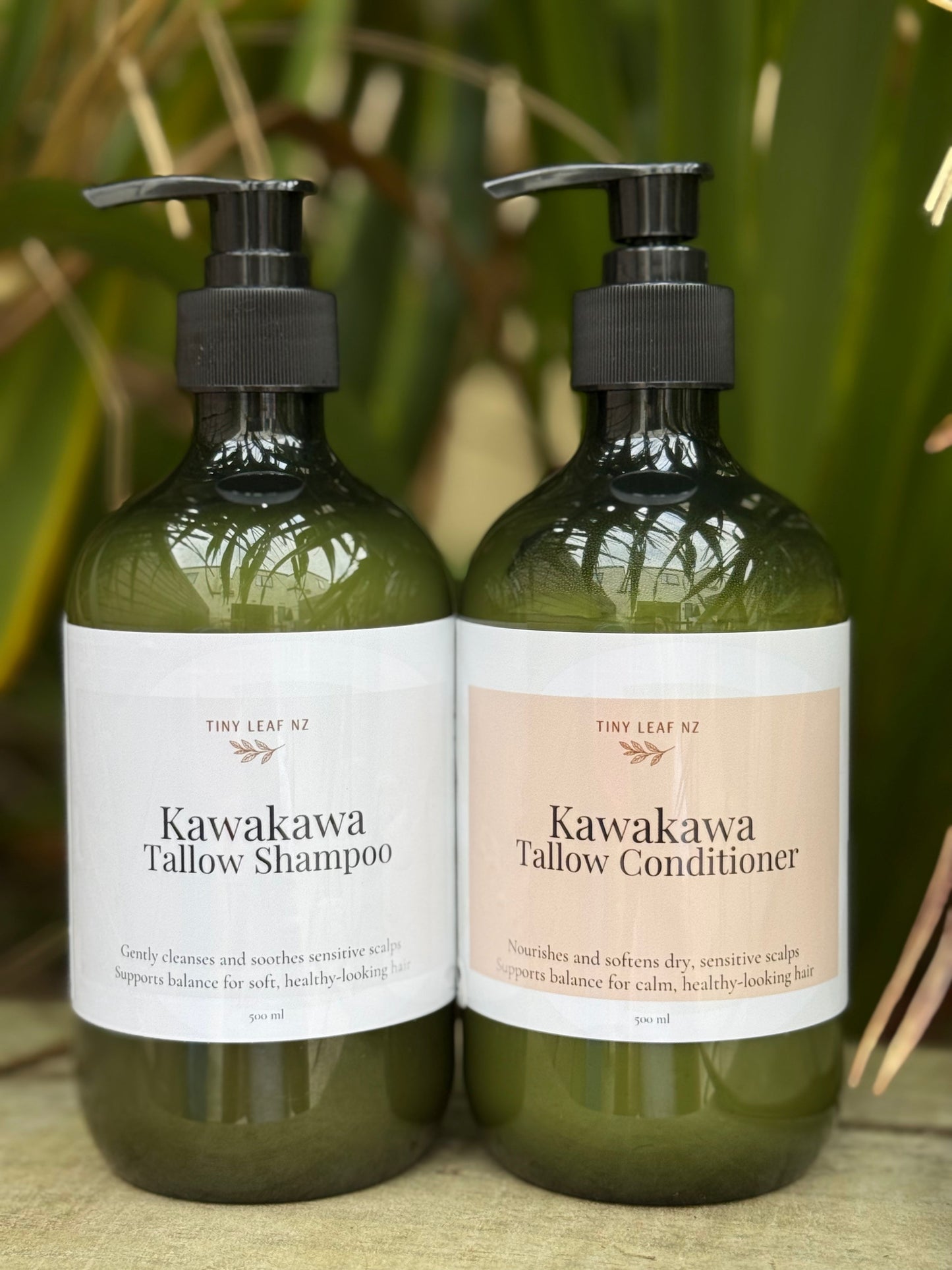 Kawakawa + Tallow Hair Care Duo