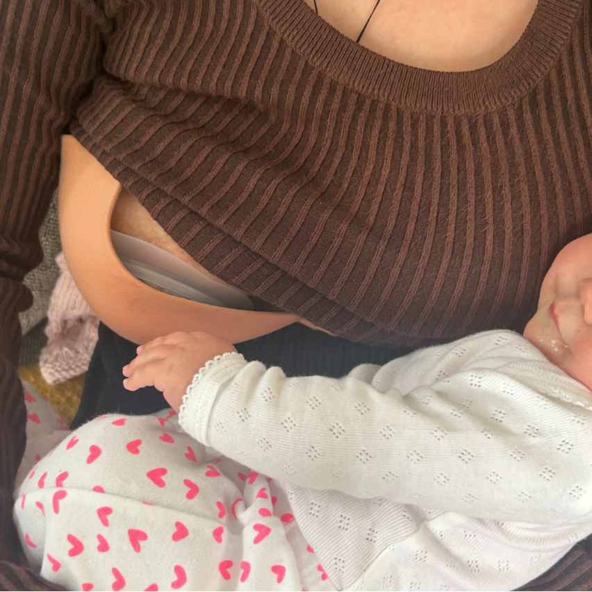 Silicone Breast Milk Collectors - Wearable Milk Catchers 2 Pack