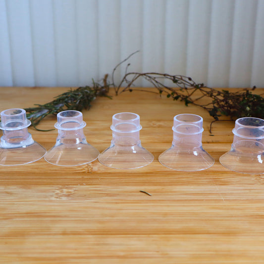 Breast Pump Shield Inserts - 5 Sizes, Better Fit & Suction