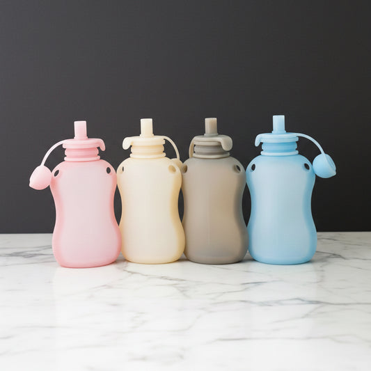 Reusable Silicone Food Pouches 150ml - For Milk, Purees & Snacks