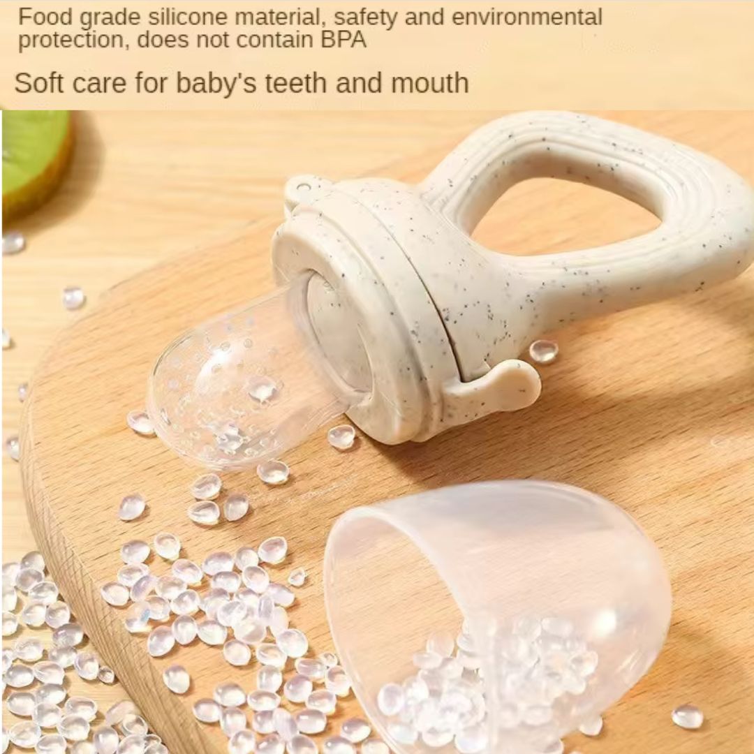 Baby Fruit Feeder - Safe Self-Feeding & Teething Relief