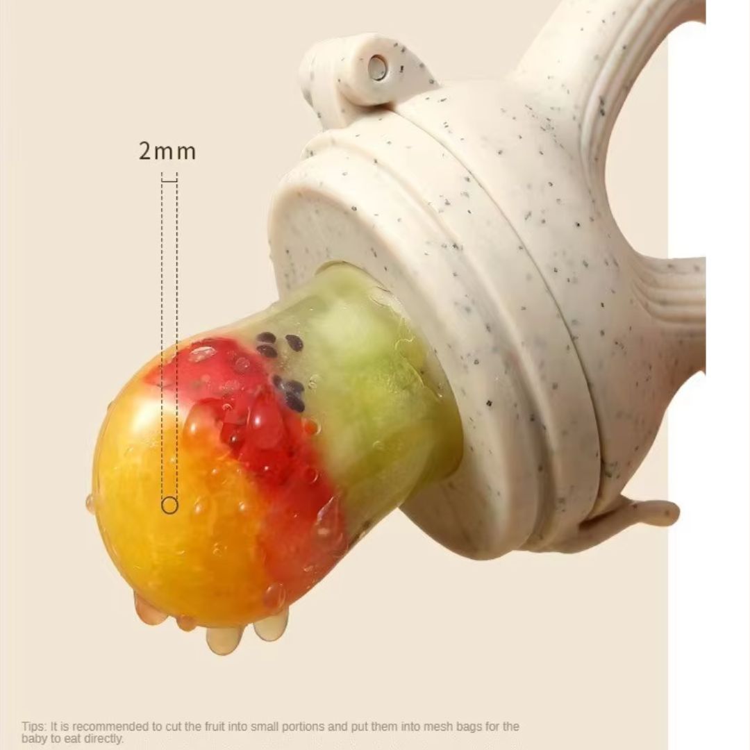 Baby Fruit Feeder - Safe Self-Feeding & Teething Relief