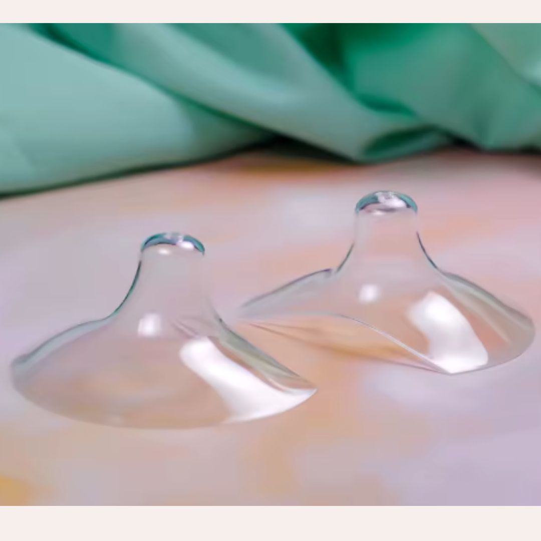 Breastfeeding Nipple Shield 2 Pack - Silicone Nursing Support