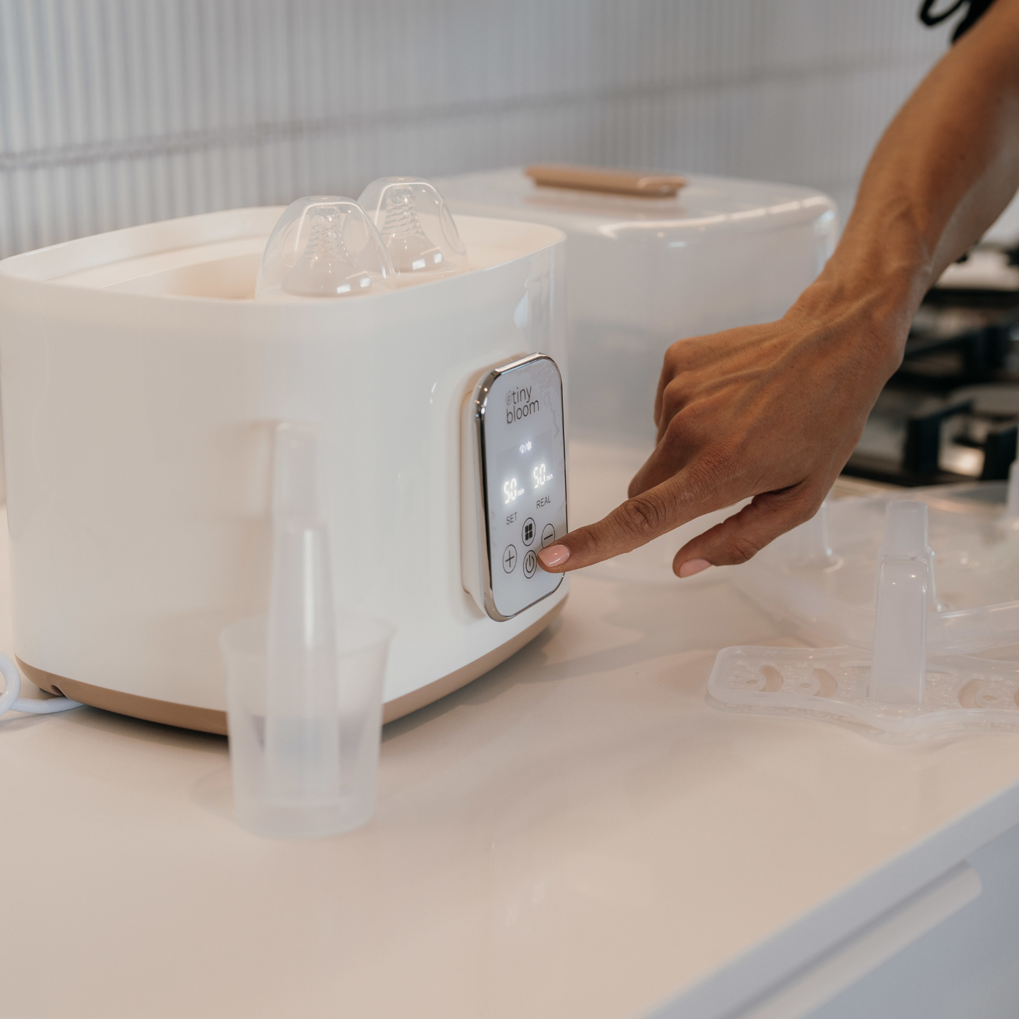 3-in-1 Baby Bottle Steriliser & Dryer - Steam Steriliser