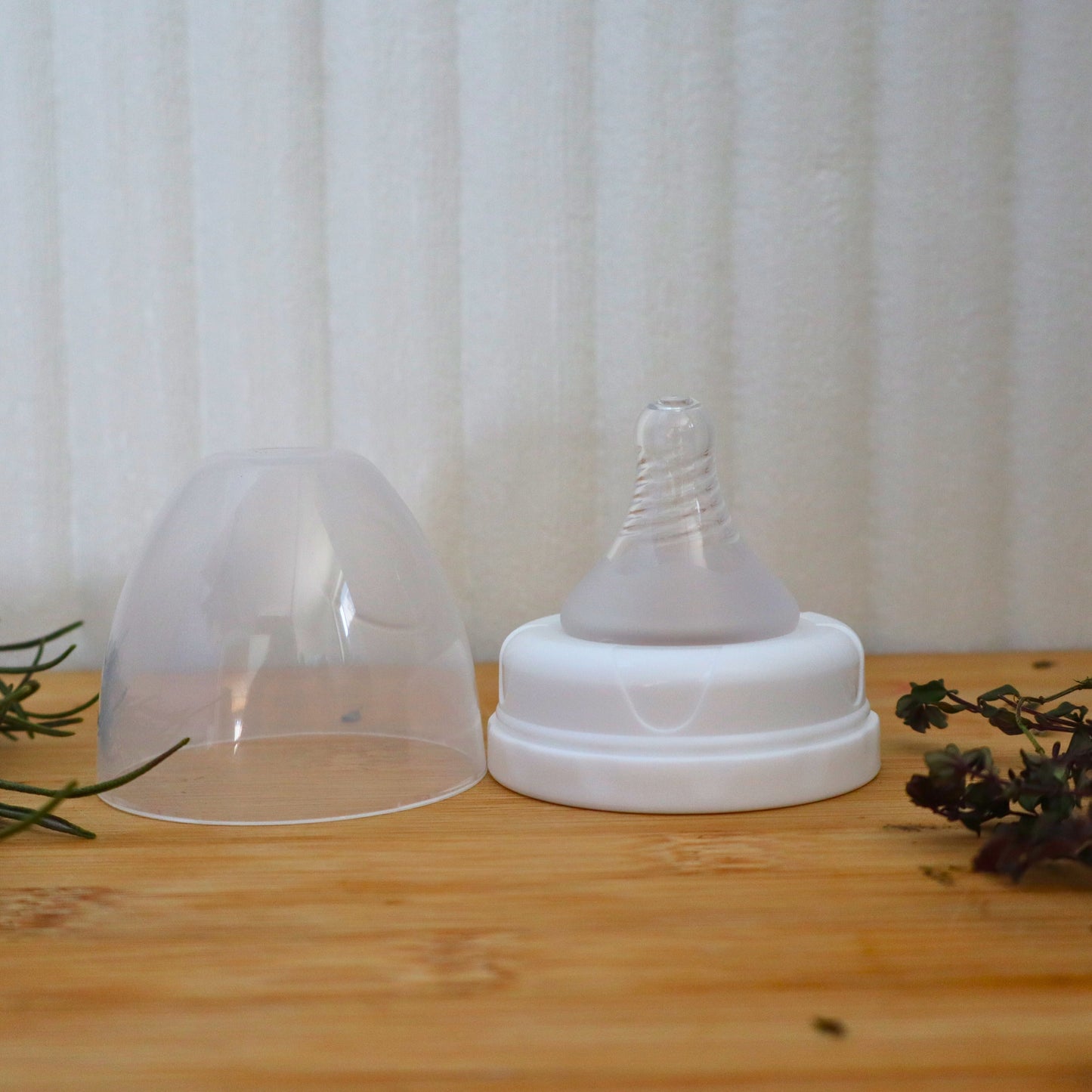 Baby Bottle Teat & Cap - Anti-Colic, 2 Sizes Available