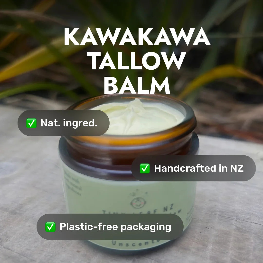 Whipped Tallow Kawakawa Face & Body Balm